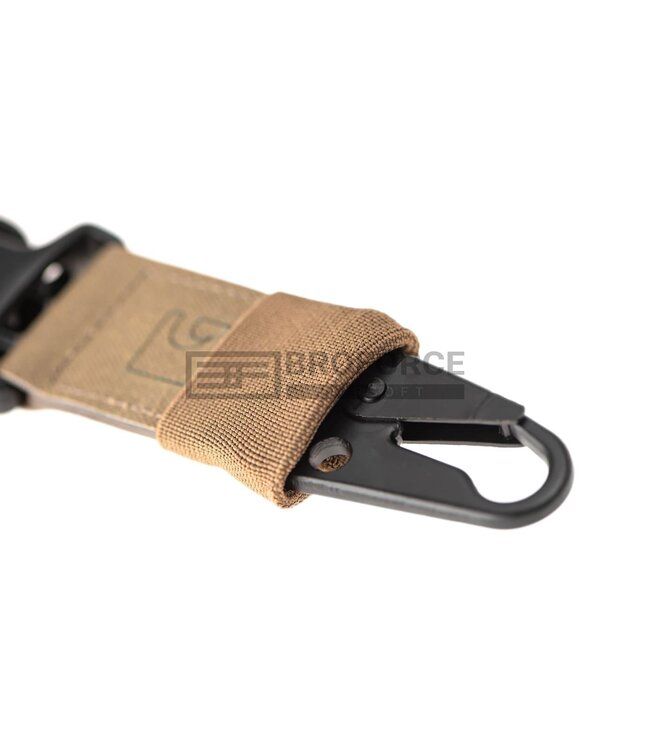 Clawgear One Point T-End Sling Snap Hook - Coyote