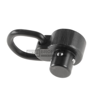 PTS Syndicate PTS Low Profile QD Sling Swivel -S - Black