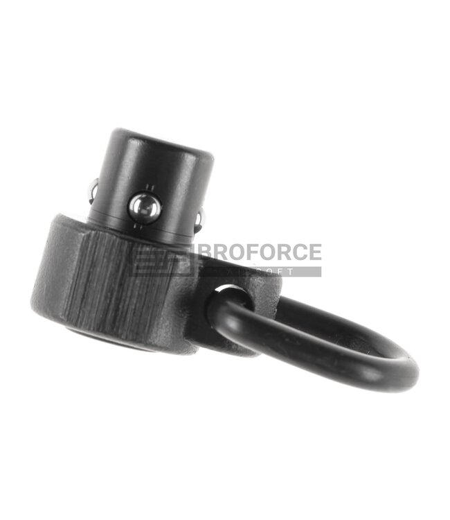 PTS Syndicate PTS Low Profile QD Sling Swivel -S - Black