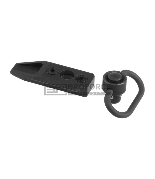Metal Push Button Sling Mount for Keymod - Black