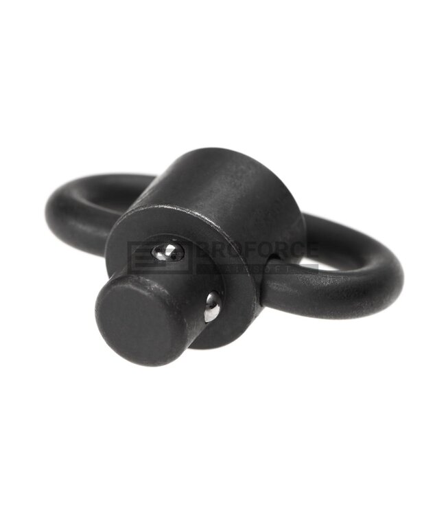 Clawgear Sling Swivel 1.00 Inch Stainless Steel - Black