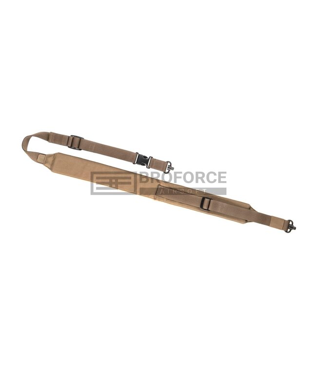 Clawgear Sniper Rifle Sling Padded QD Swivel - Coyote
