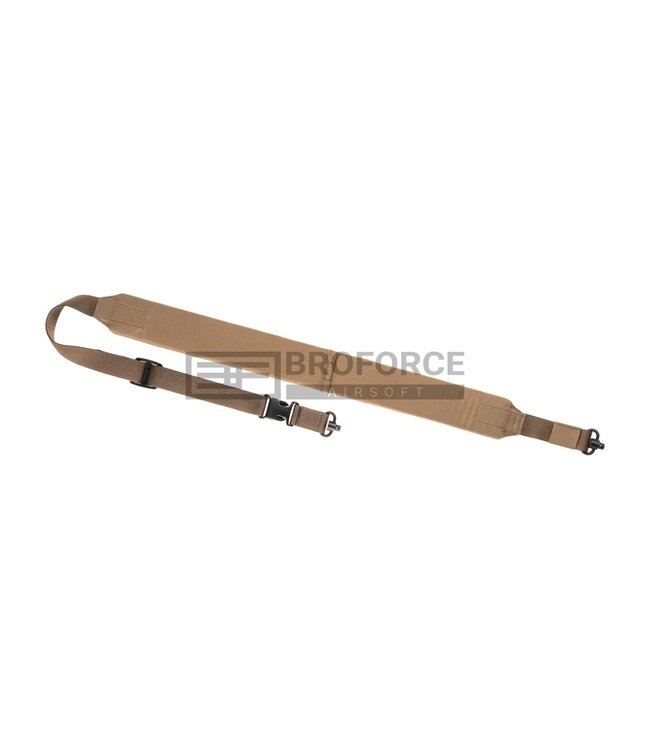 Clawgear Sniper Rifle Sling Padded QD Swivel - Coyote