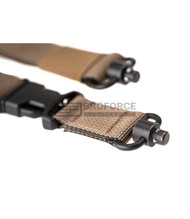 Clawgear Sniper Rifle Sling Padded QD Swivel - Coyote