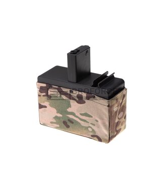 G&G Box Mag CM16 LMG without Battery 2500rds - Multicam G&G Box Mag CM16 LMG without Battery 2500rds - Multicam