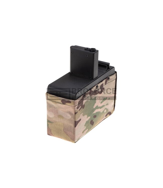 G&G Box Mag CM16 LMG without Battery 2500rds - Multicam