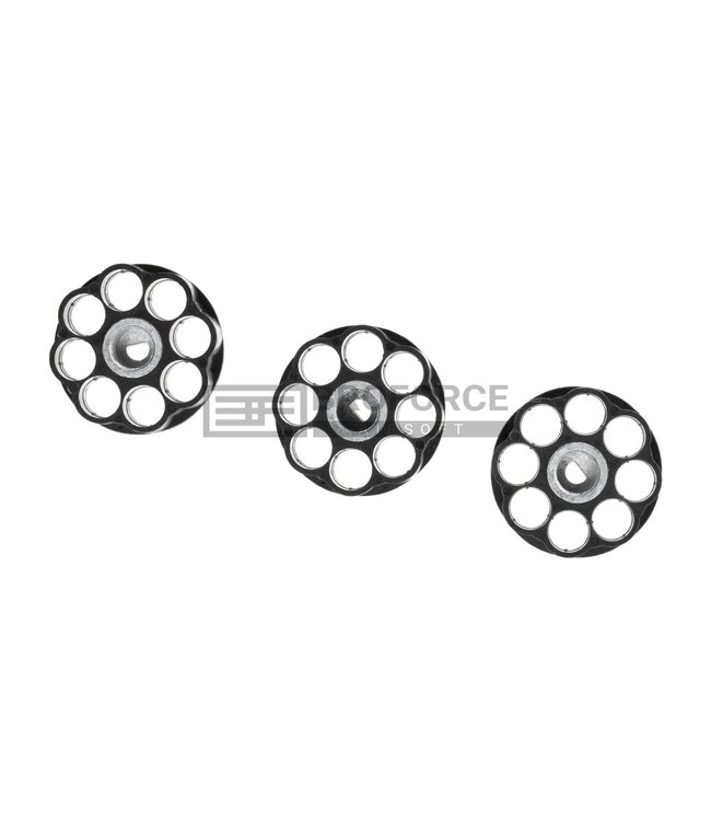 Glock Rotary Magazine Glock 17 Blowback Co2 4.5mm (.177) Diabolo 8rds 3pcs