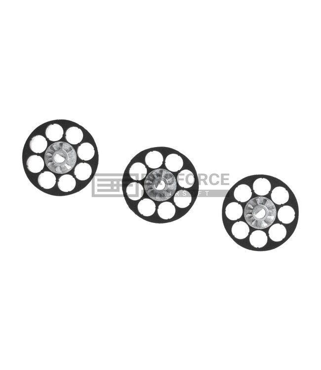 Glock Rotary Magazine Glock 17 Blowback Co2 4.5mm (.177) Diabolo 8rds 3pcs