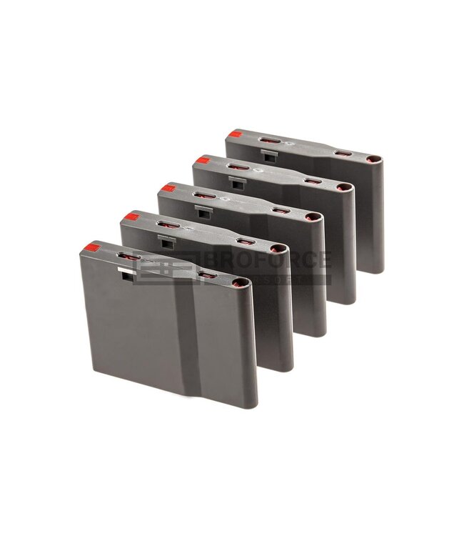 Silverback SRS Light Magazine 25rds 5-pack - Wolf Grey