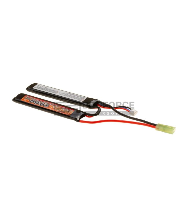 VB Power Lipo 7.4V 1000mAh 20C Stock Twin Type - Black