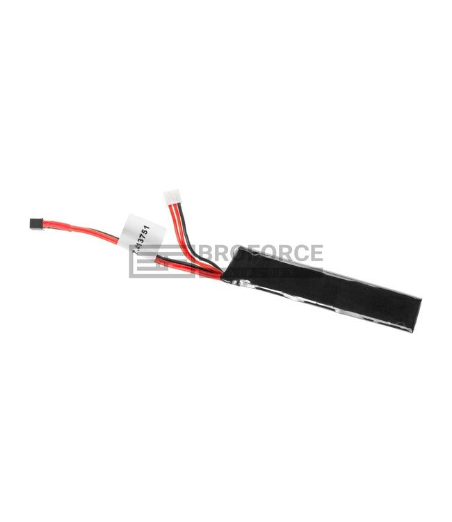 Pirate Arms LiPo 7.4V 1100mAh 20C Stock Tube Type Mini T-Plug