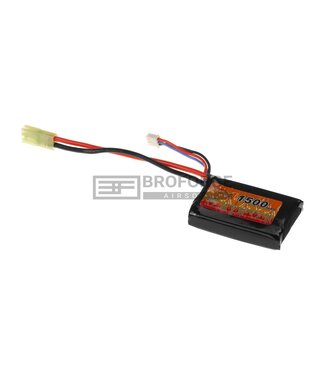 VB Power Lipo 7.4V 1500mAh 20C PEQ Type - Black