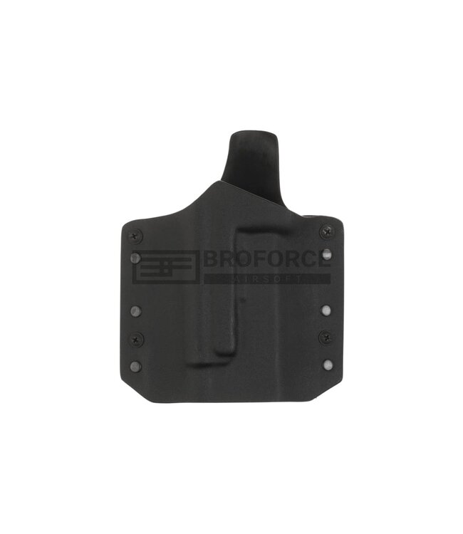 Warrior ARES Kydex Holster for Glock 17/19 with TLR-1/2 - Black