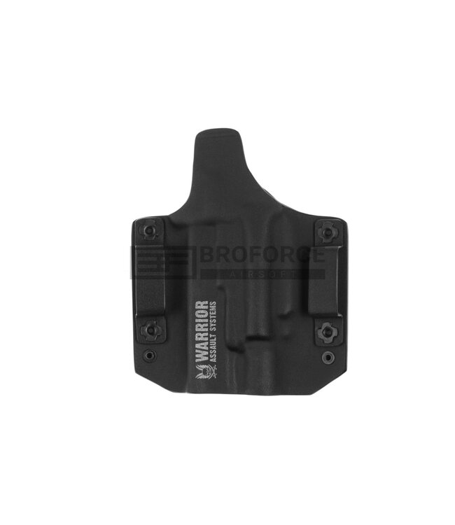 Warrior ARES Kydex Holster for Glock 17/19 with X400 - Black