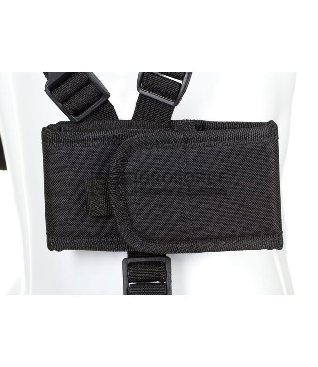 Frontline Fast-Draw Soulder Holster Double Mag für Glock 17 - Black