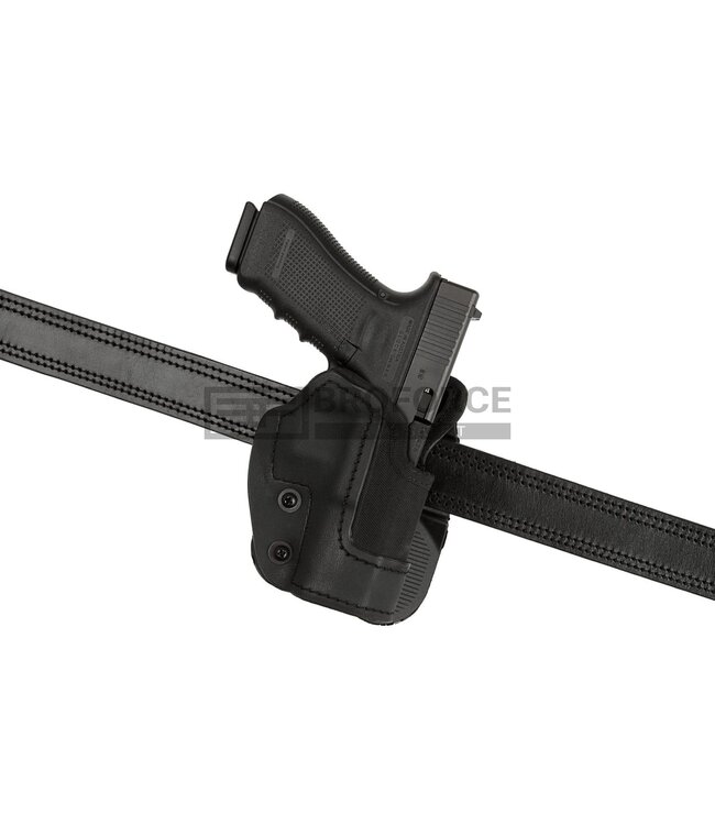 Frontline KNG Open Top Holster für Glock 17 Paddle - Black