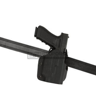 Frontline Open Top Kydex Holster für Glock 17 GTL Paddle - Black