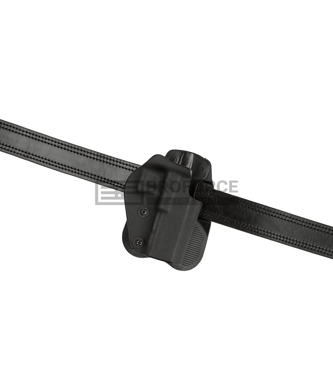Frontline Open Top Kydex Holster für Glock 17 Paddle - Black