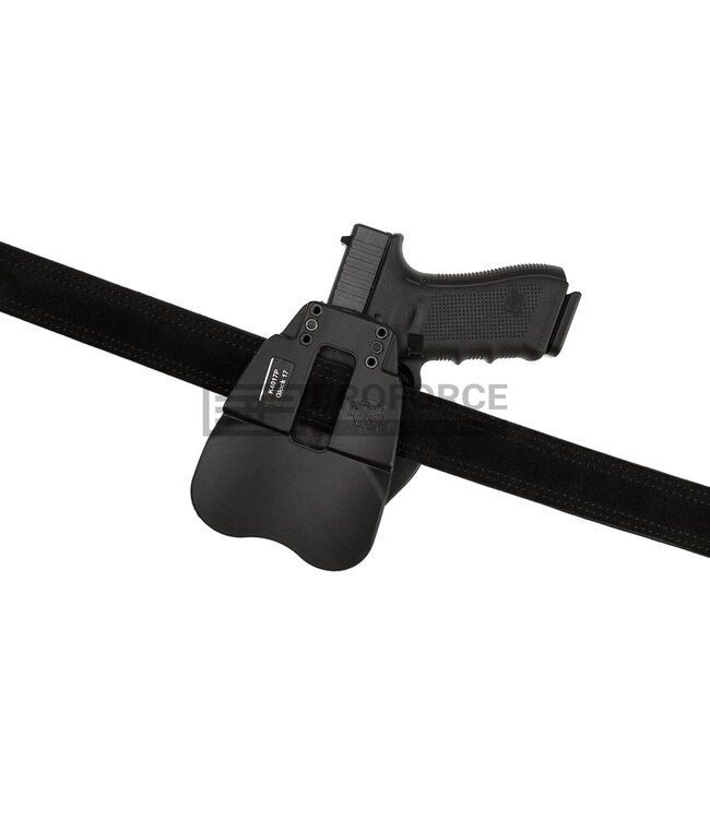 Frontline Open Top Kydex Holster für Glock 17 Paddle - Black