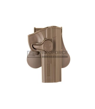 Amomax Paddle Holster für CZ 75 SP-01 - Dark Earth