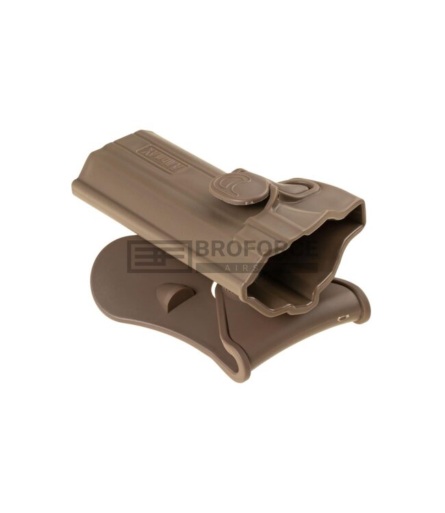 Amomax Paddle Holster für CZ 75 SP-01 - Dark Earth