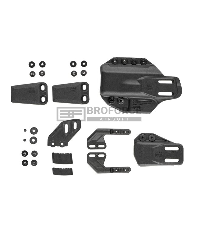 Blackhawk Stache IWB Holster for Glock 43/43x/Hellcat/Taurus GX4 - Black