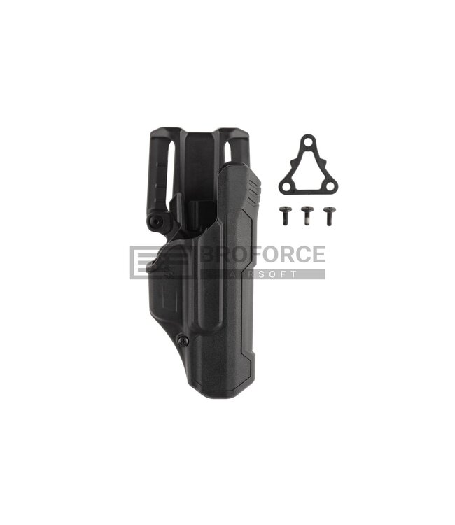 Blackhawk T-Series L2D Duty Holster für Glock 17/19/22/23/34/35 - Black