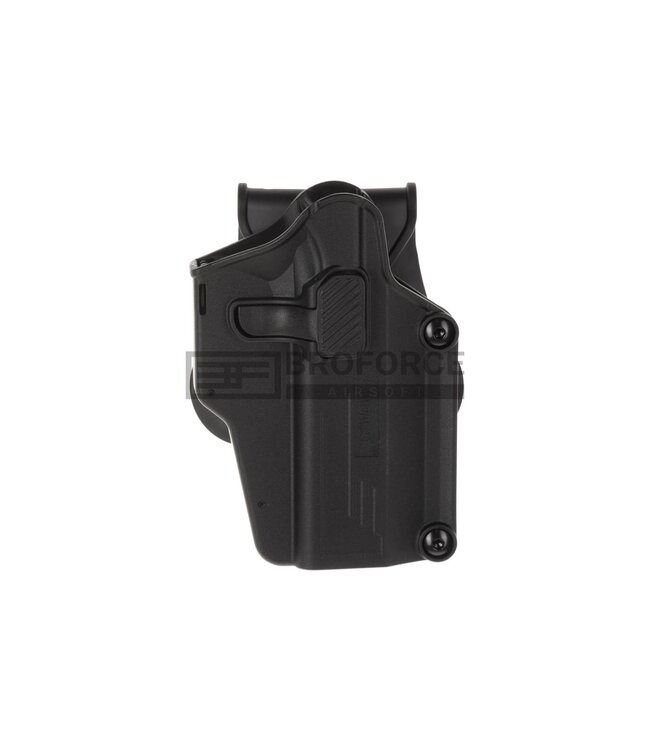 Amomax Universal Paddle Holster - Black