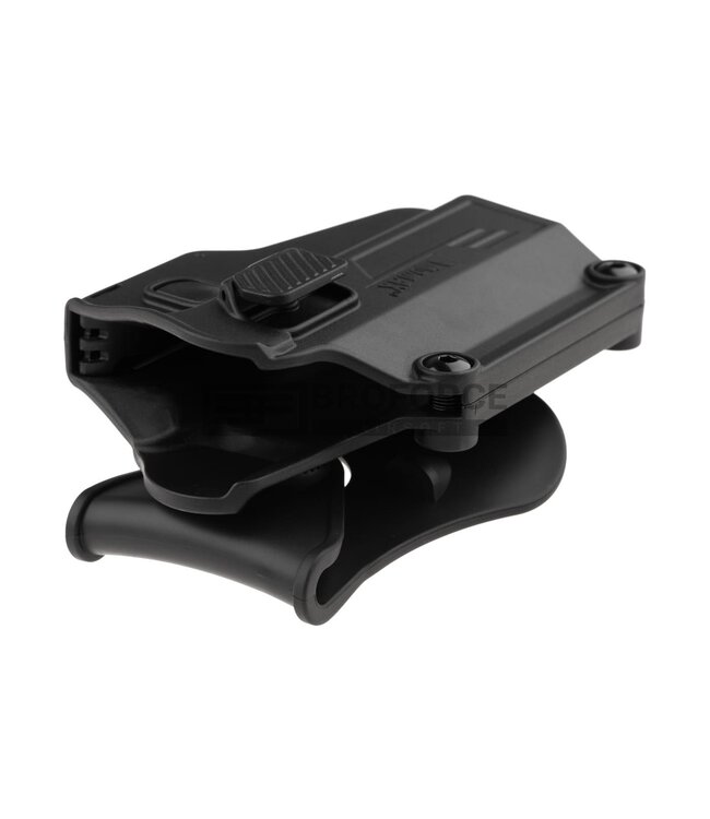 Amomax Universal Paddle Holster Left Hand - Black