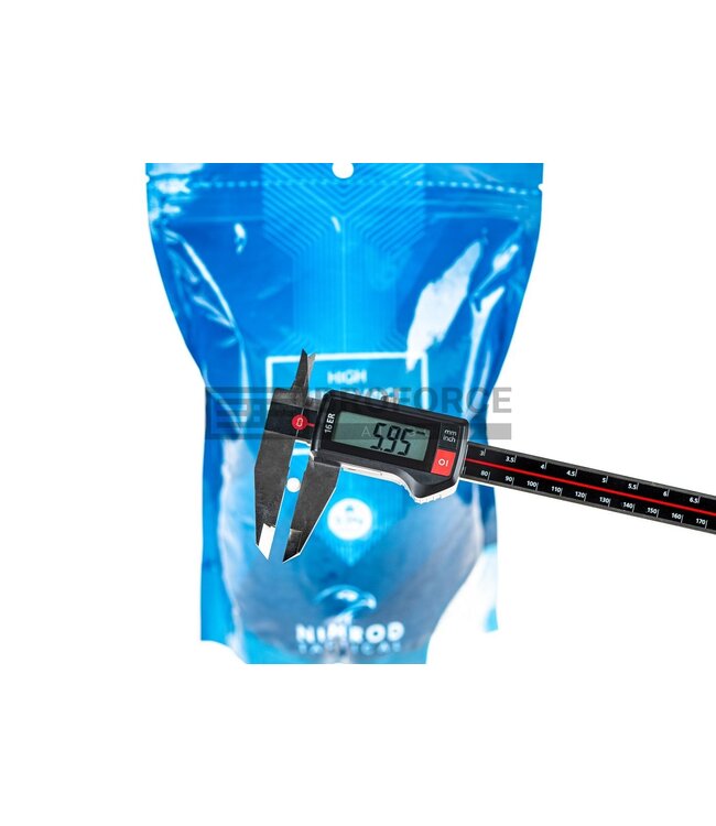 Nimrod 0.20g BB High Performance 5000rds - White