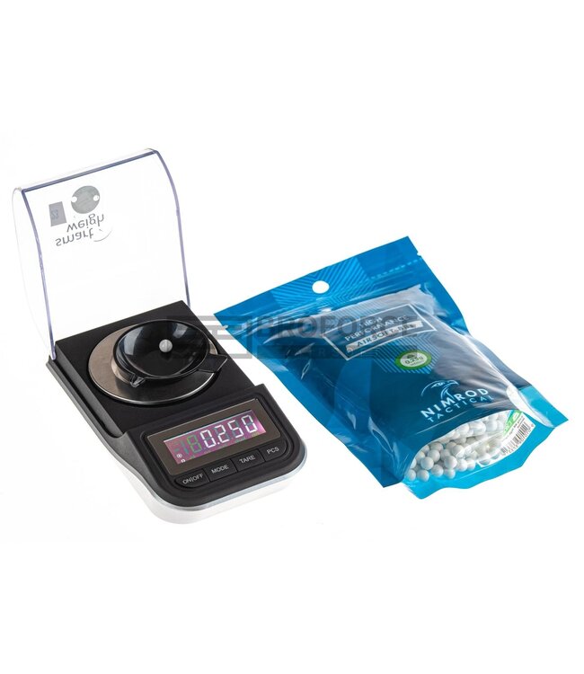 Nimrod 0.25g BB High Performance 1000rds - White