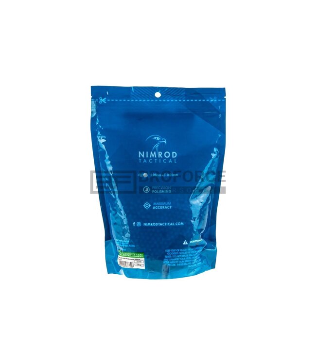 Nimrod 0.25g BB High Performance 4000rds - White