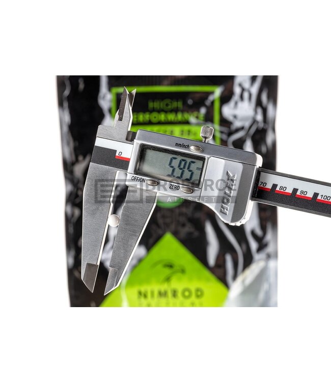 Nimrod 0.25g Tracer BB Professional Performance 4000rds - Green