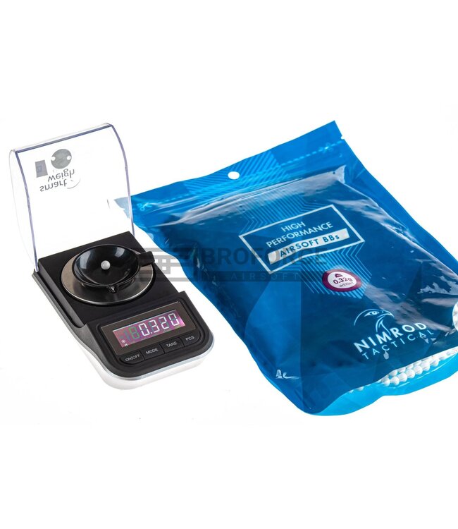 Nimrod 0.32g BB High Performance 3125rds - White