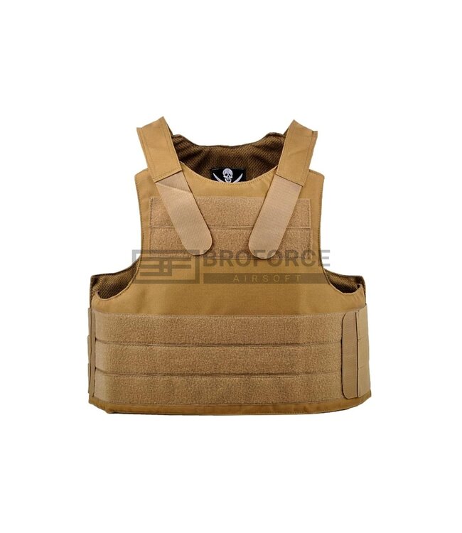 Invader Gear PECA Body Armor Vest - Coyote