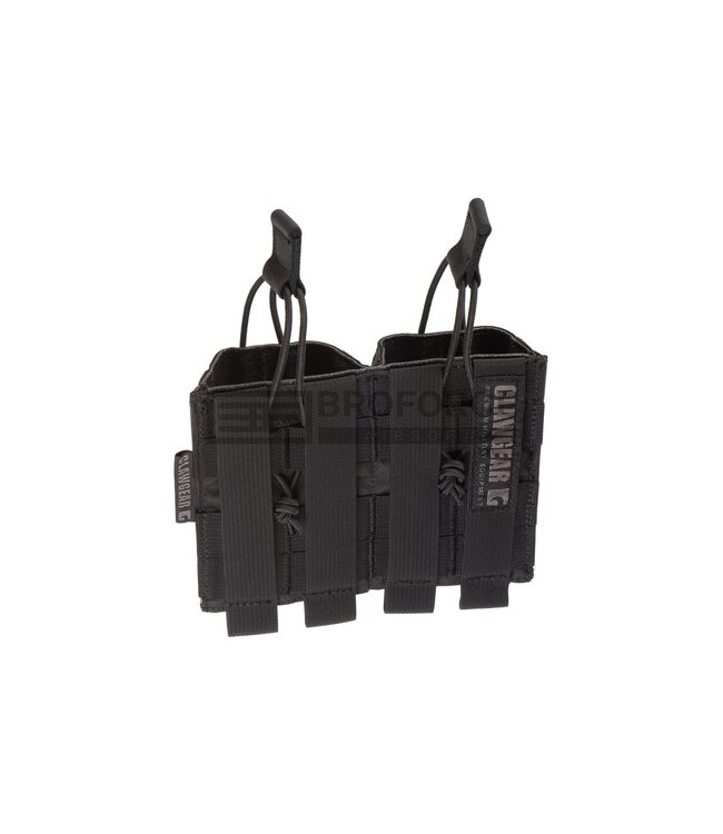 Clawgear 5.56mm Open Double Mag Pouch Core - Black