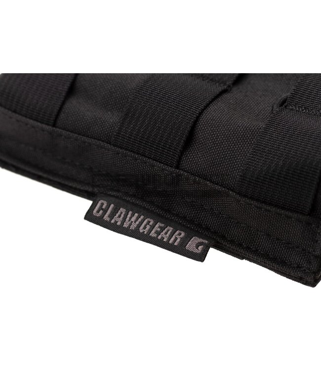 Clawgear 5.56mm Open Double Mag Pouch Core - Black
