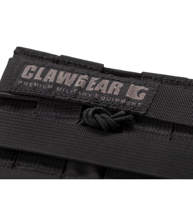 Clawgear 5.56mm Open Double Mag Pouch Core - Black