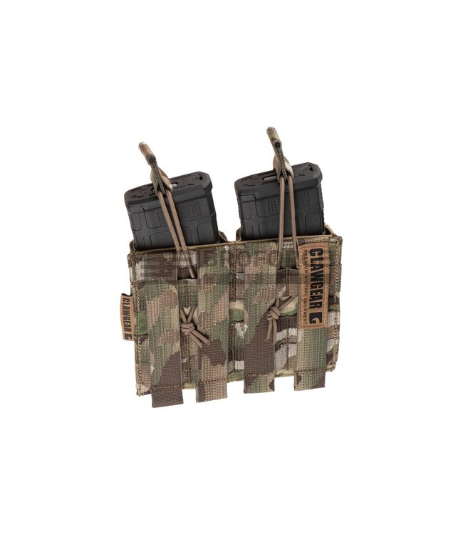Clawgear 5.56mm Open Double Mag Pouch Core - Multicam
