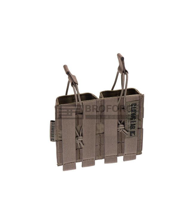 Clawgear 5.56mm Open Double Mag Pouch Core - RAL7013