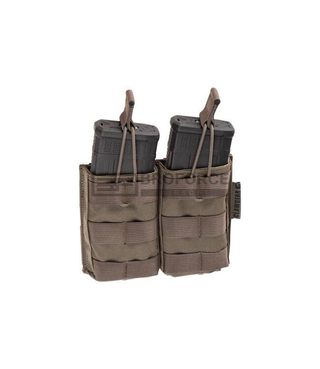 Clawgear 5.56mm Open Double Mag Pouch Core - RAL7013