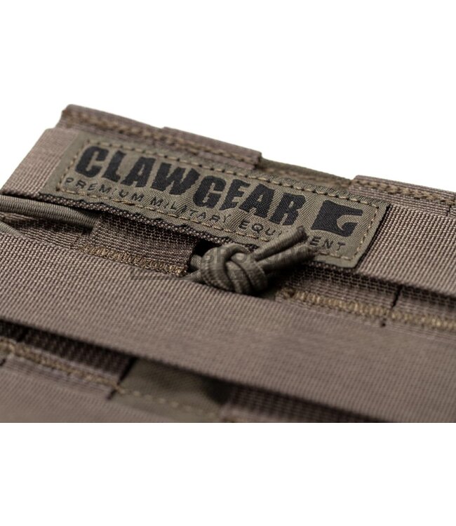 Clawgear 5.56mm Open Double Mag Pouch Core - RAL7013