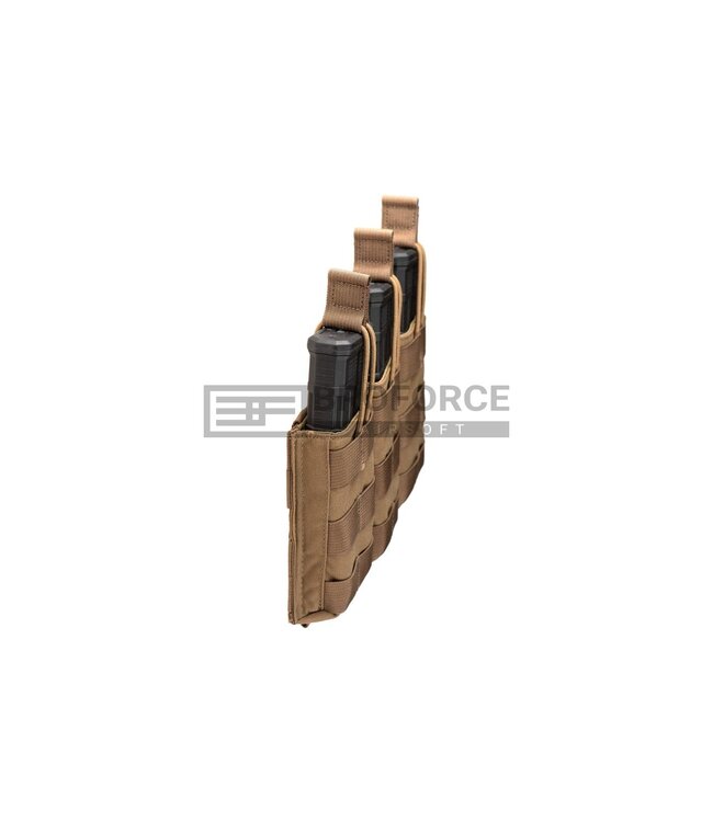 Clawgear 5.56mm Open Triple Mag Pouch Core - Coyote