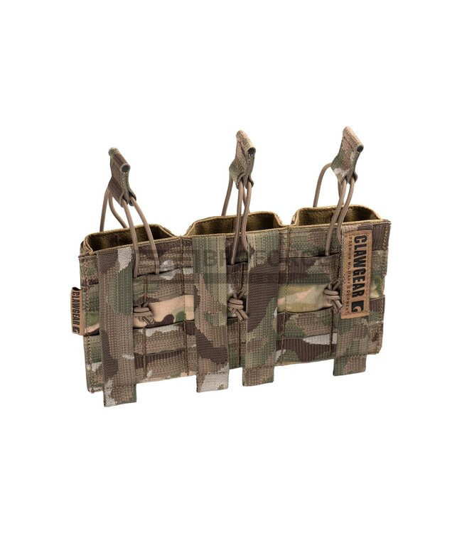 Clawgear 5.56mm Open Triple Mag Pouch Core - Multicam
