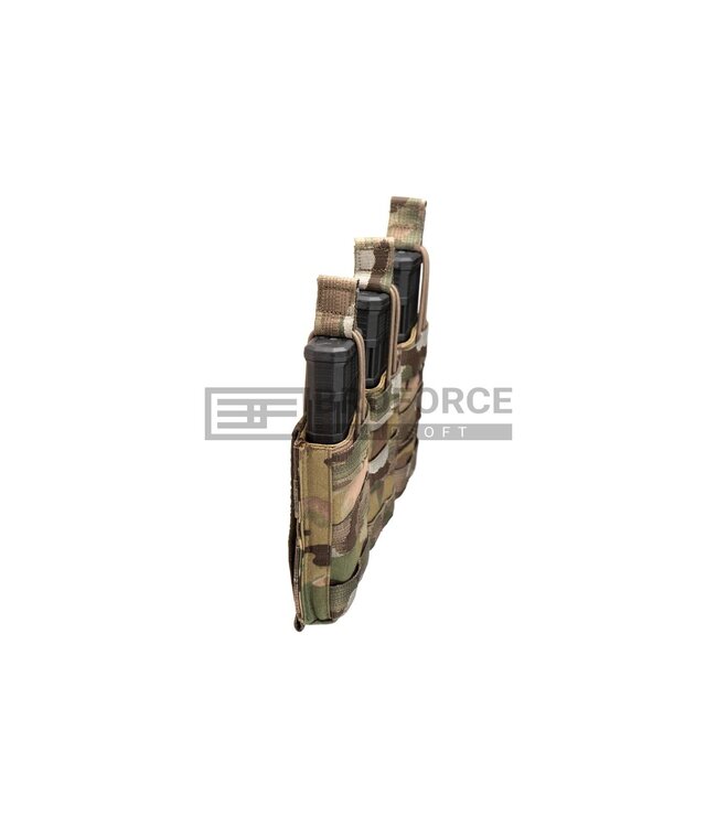 Clawgear 5.56mm Open Triple Mag Pouch Core - Multicam