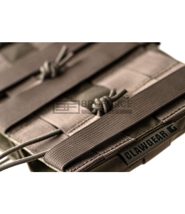 Clawgear 5.56mm Open Triple Mag Pouch Core - RAL7013