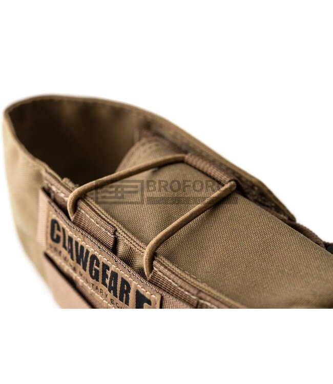 Clawgear 5.56mm Single Mag Stack Flap Pouch Core - Coyote