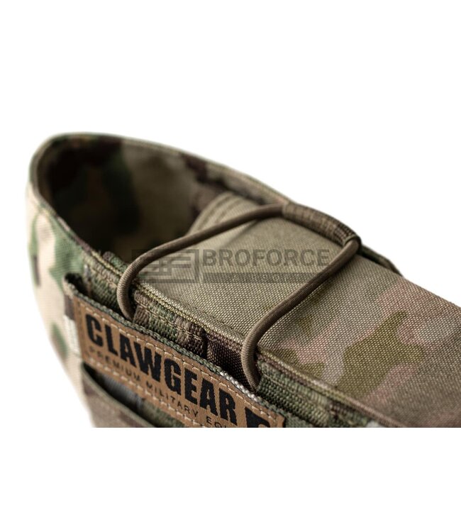 Clawgear 5.56mm Single Mag Stack Flap Pouch Core - Multicam