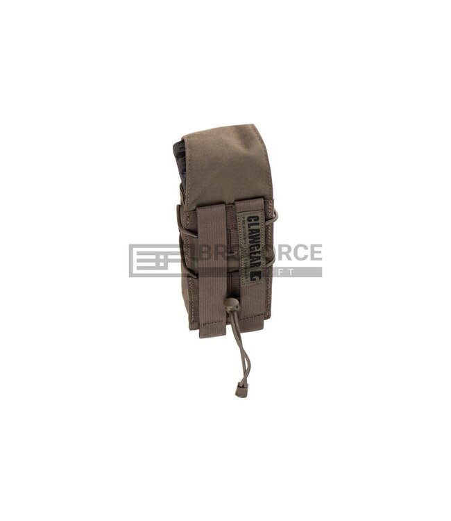 Clawgear 5.56mm Single Mag Stack Flap Pouch Core - RAL7013