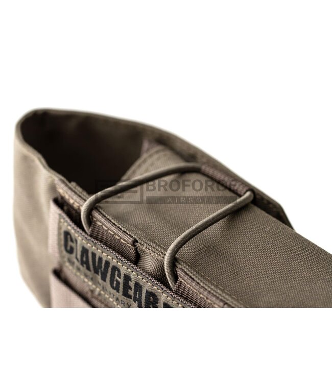 Clawgear 5.56mm Single Mag Stack Flap Pouch Core - RAL7013